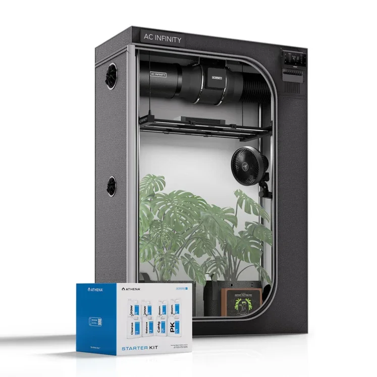 KI Kultivator 2 Pflanzen Growzelt PRO 2x4 Athena Blended Starter Kit