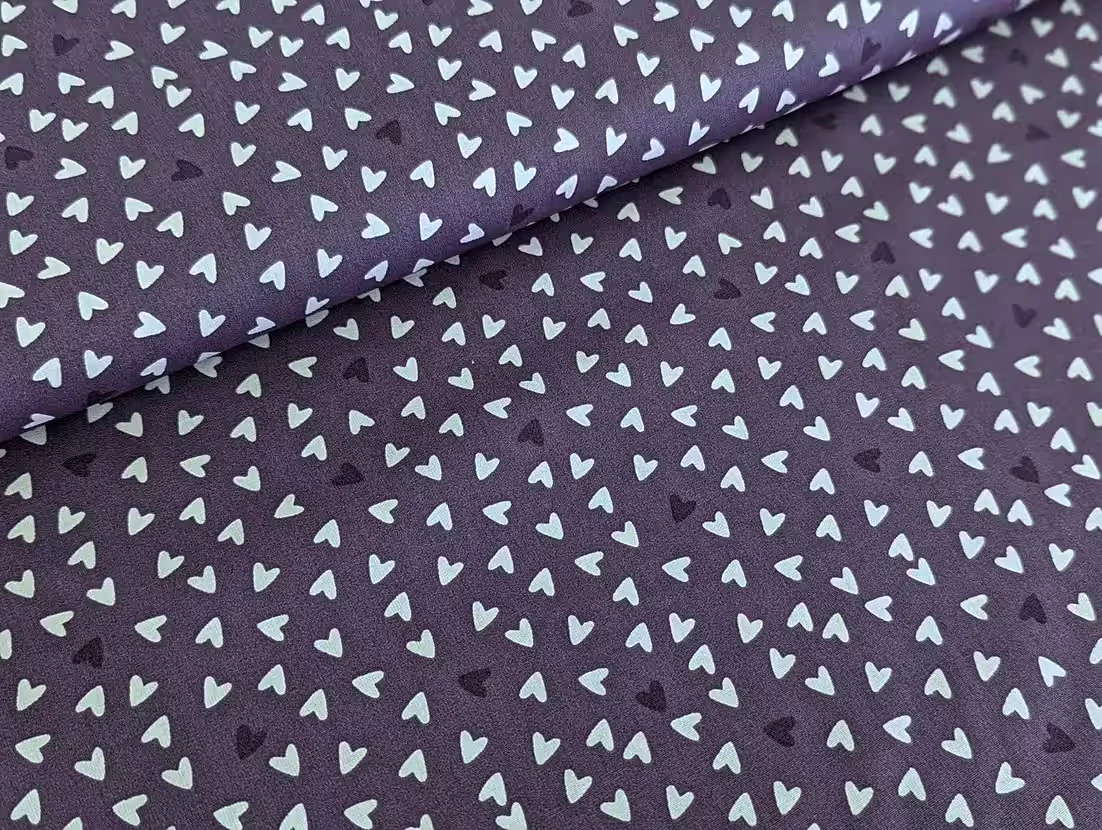 Baumwollstoff Poplin Sweet Herzen