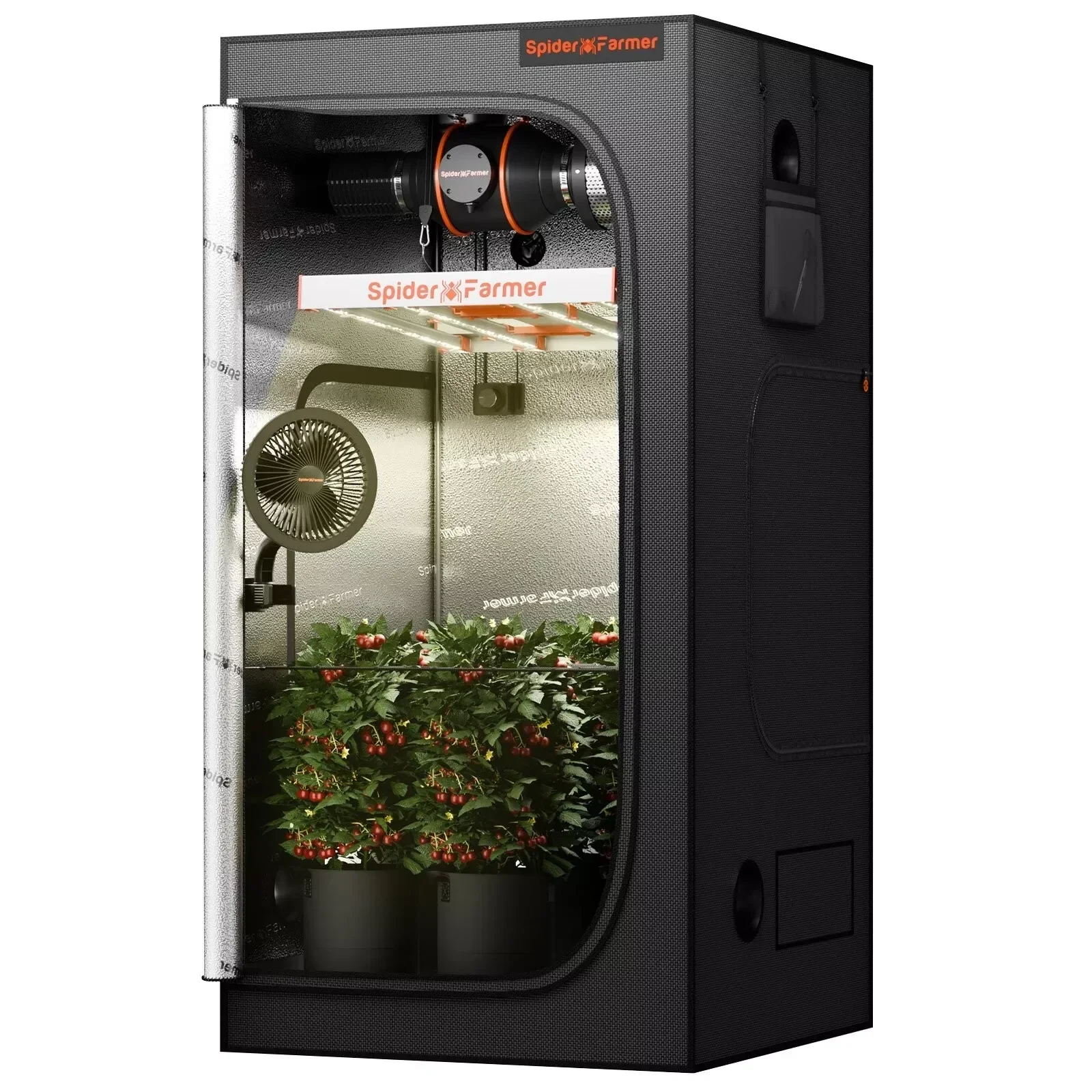 Spider Farmer - G3000 Grow Tent Kit LED Komplettset für 3-6 Pflanzen