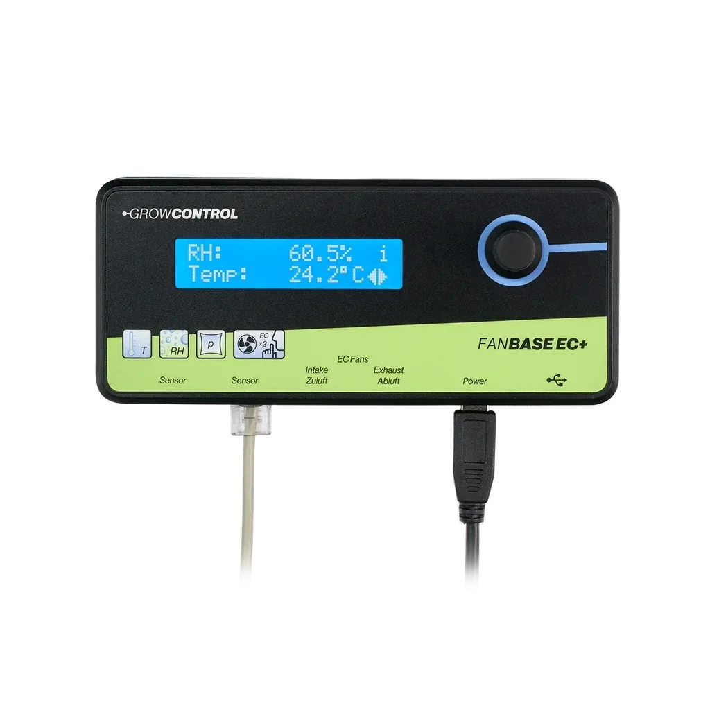 GrowControl FanBase EC Plus Ventilatorsteuerung Klimaregler