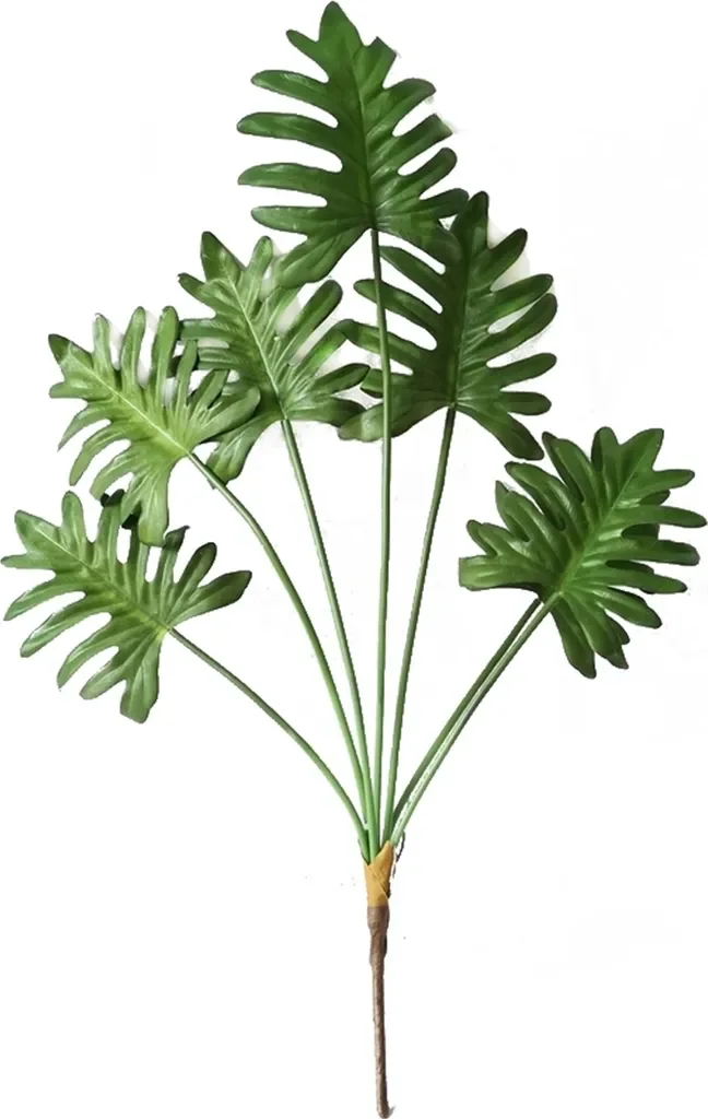 Kunstblume Monstera-Zweig – Flora, 70 cm