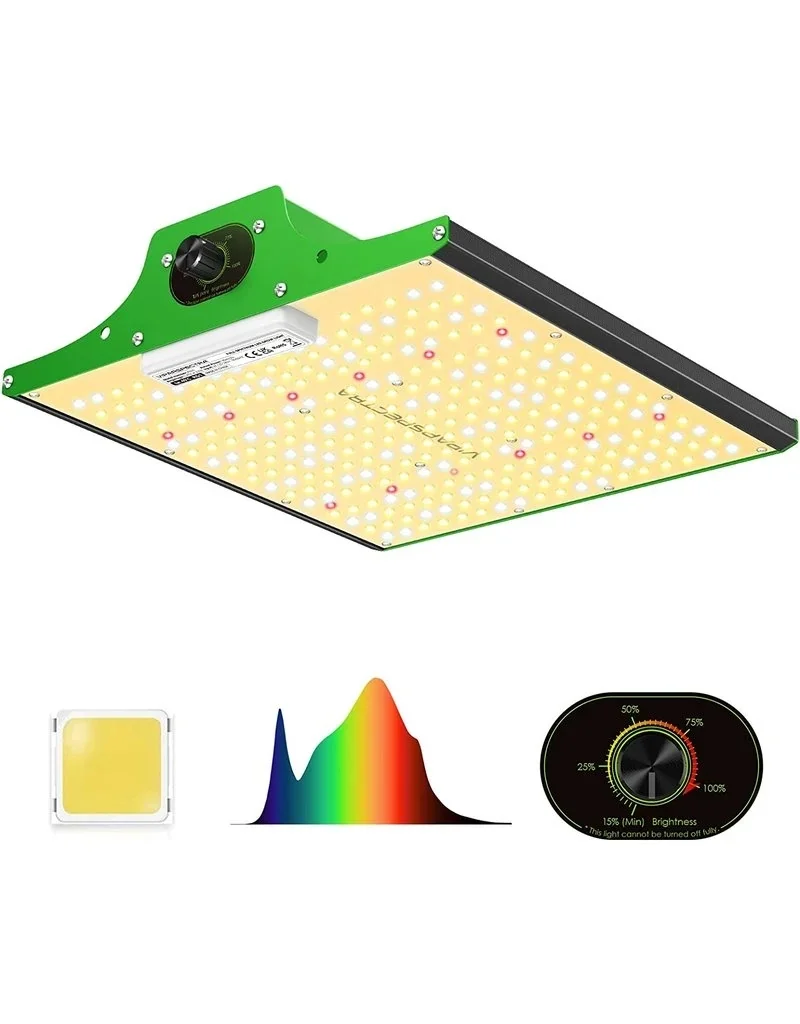 Viparspectra - P600 LED 100W Vollspektrum Pflanzenlampe Grow