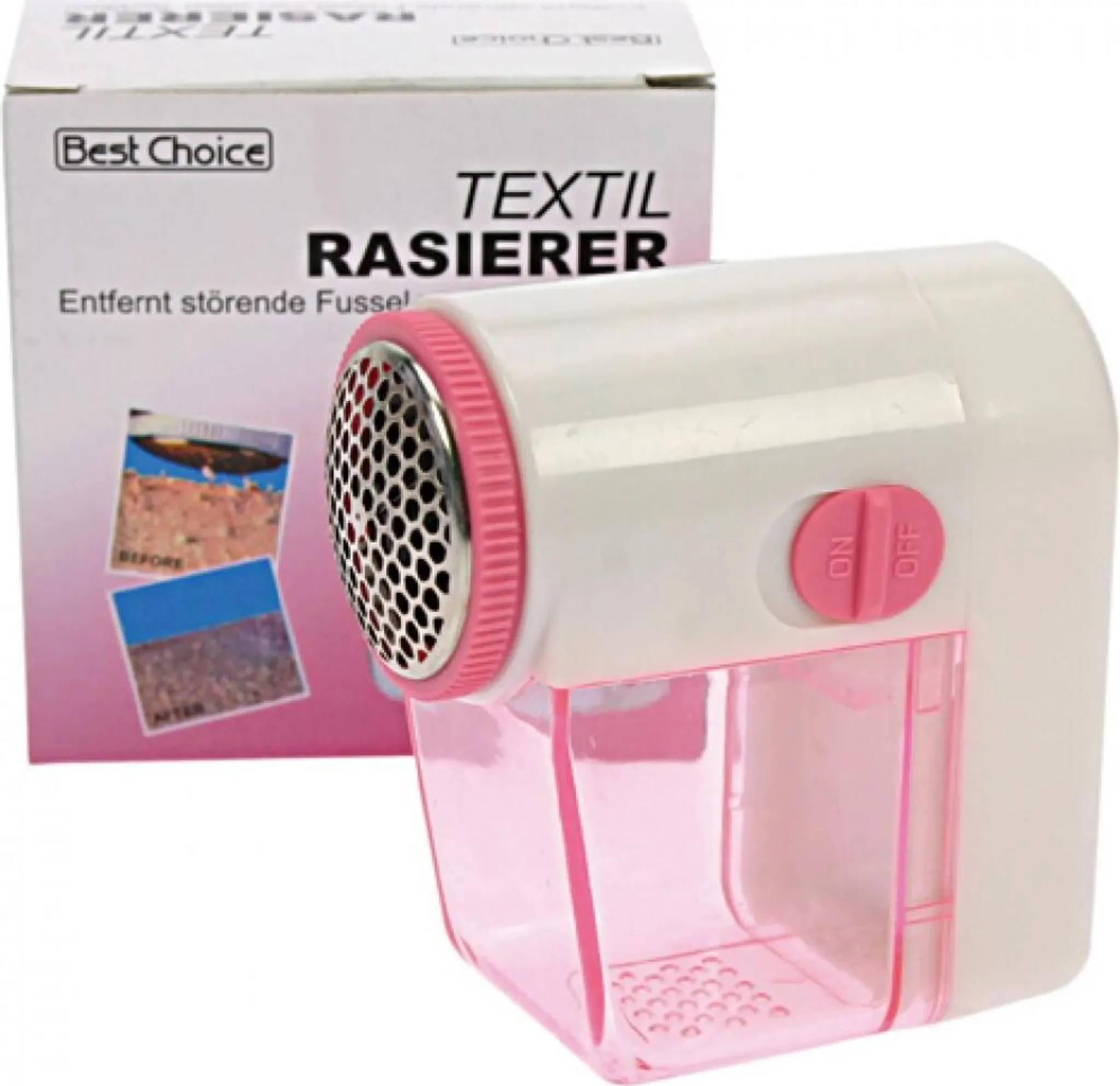 Fusselrasierer 7,5x7x4 cm