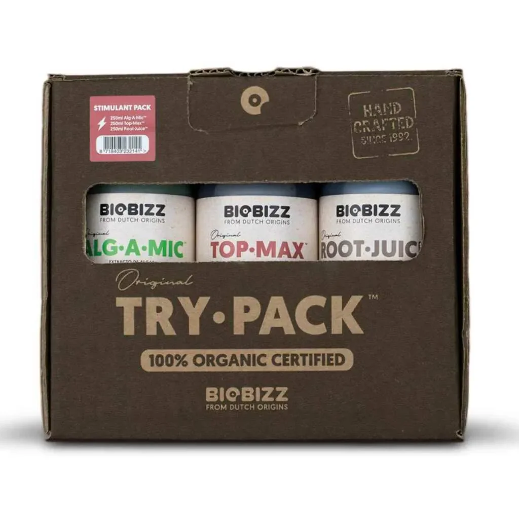 Biobizz - Trypack Stimulant organischer Pflanzenbooster Wachstum