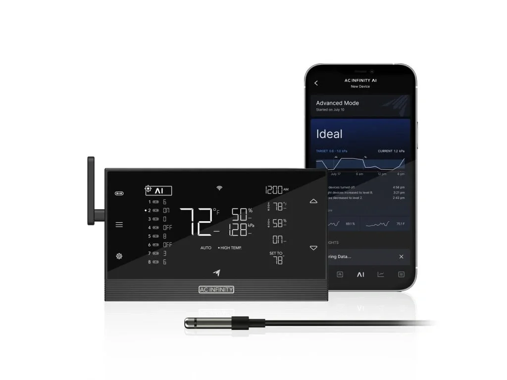 AC Infinity - CLOUDLINE PRO T6 Inline-Rohrlüfter Smart-Controller ...