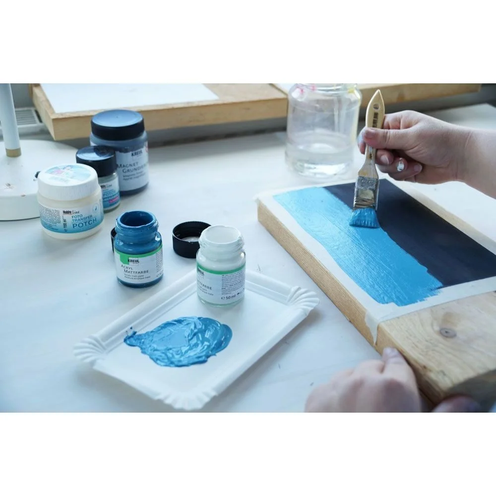 KREUL Acryl Mattfarbe – Maron, 20 ml