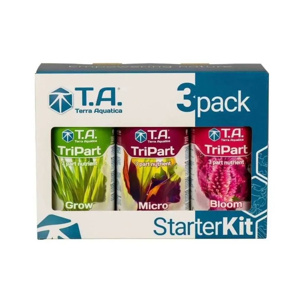 Terra Aquatica - TriPart Starter Kit Dünger hartes Wasser 3x500 ml
