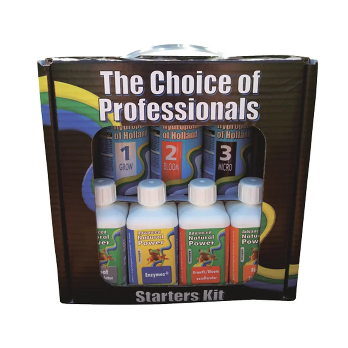 Advanced Hydroponics Starter Kit Nutrient Set for Indoor Grow