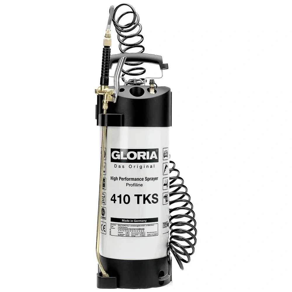 GLORIA 410 TKS Profiline Drucksprüher 10 L Profi Gartenspritze
