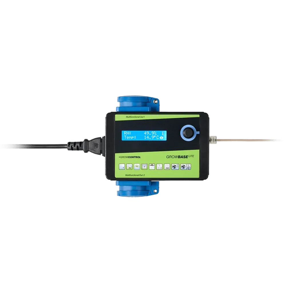 GrowControl - GrowBase Lite Klimacontroller für Growbox Temp Feuchte