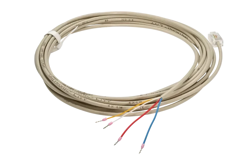 GrowControl - RJ45 Kabel 5 m 1x RJ45 1x offen für EC Ventilatoren