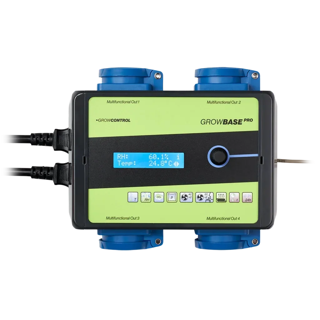 GrowControl - GrowBase Pro Klimacontroller für Growbox und Gewächshaus