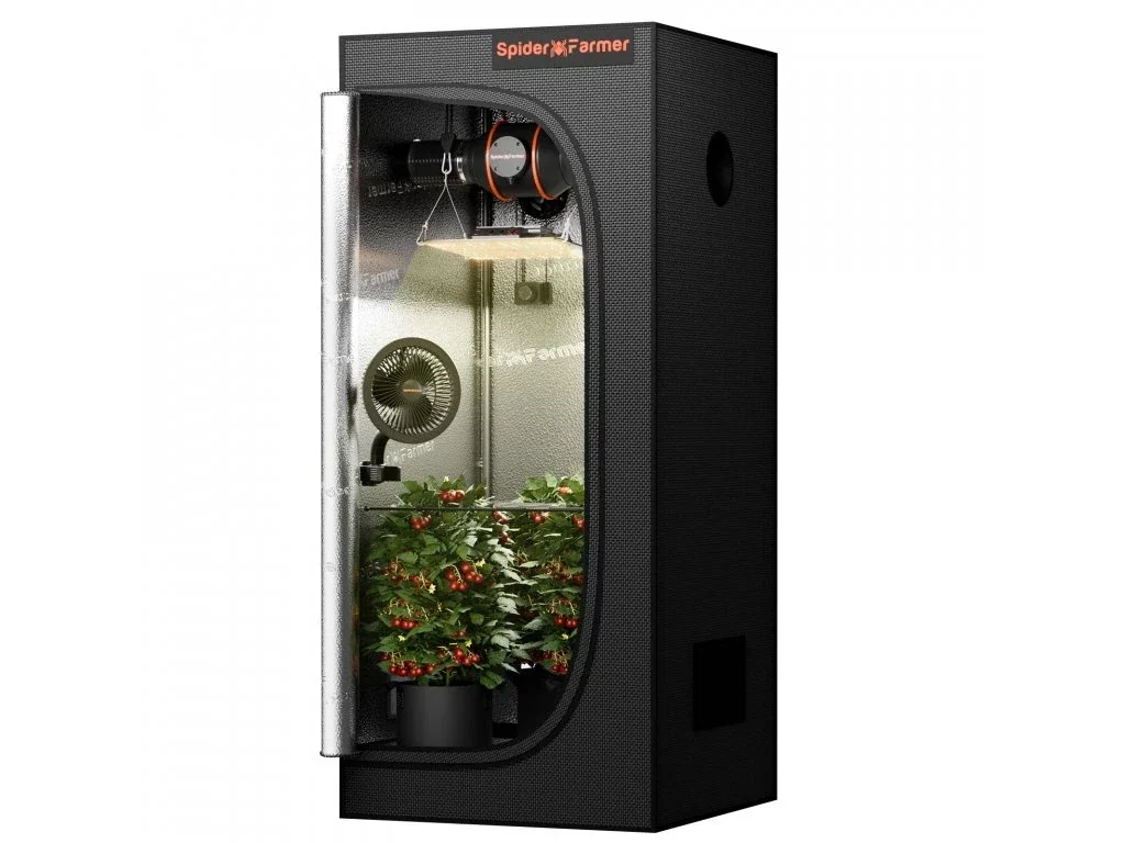 Spider Farmer - SF1000 EVO Growbox Set Komplettset für 2-4 Pflanzen