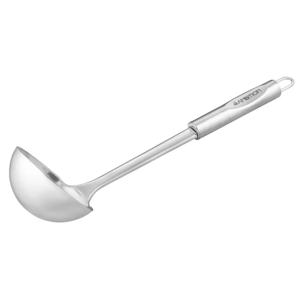 AMBITION Schöpfkelle „IVY“ – 31 cm Edelstahl Suppenkelle