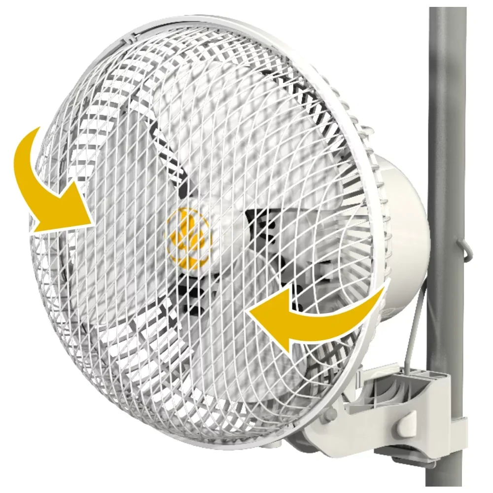 Secret Jardin - Monkey Fan oszillierender Clipventilator für Growbox