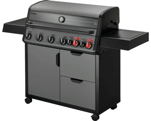 Enders Gasgrill HYDE 6 SIKR Turbo, 6 Brenner, 800 °C Zone, Backburner