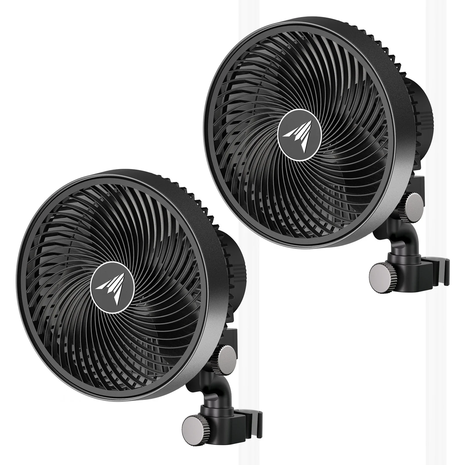 CLOUDRAY S9 Clip Ventilator 2er Pack 9 Zoll 10 Stufen für Grow Zelte