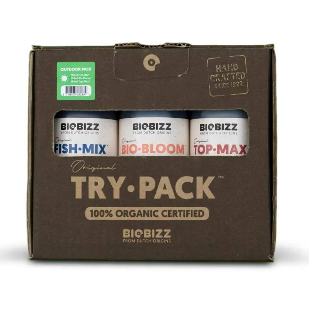 Biobizz - Trypack Outdoor Bio-Dünger Set für Outdoor-Pflanzen