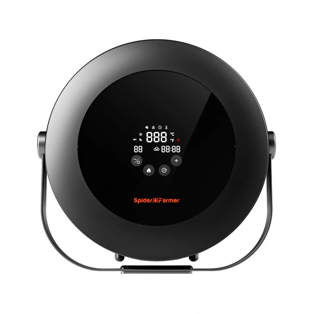 Spider Farmer - Heizlüfter 540 W mit 10 Stufen, leise und kompakt