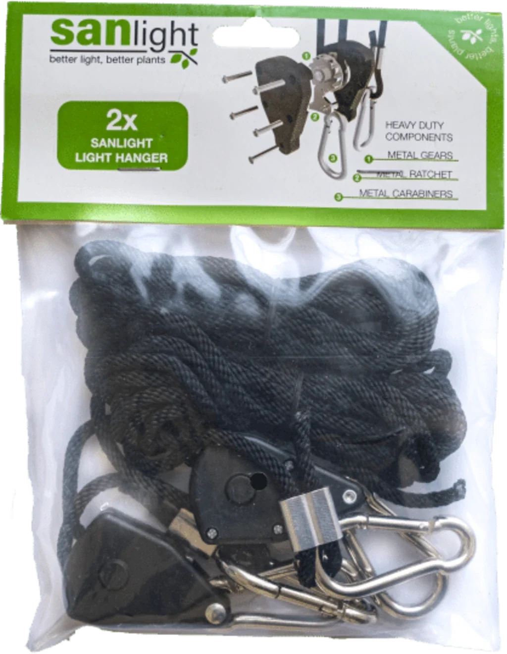 SANlight - Light Hanger Pack 2er Set verstellbare Aufhängung