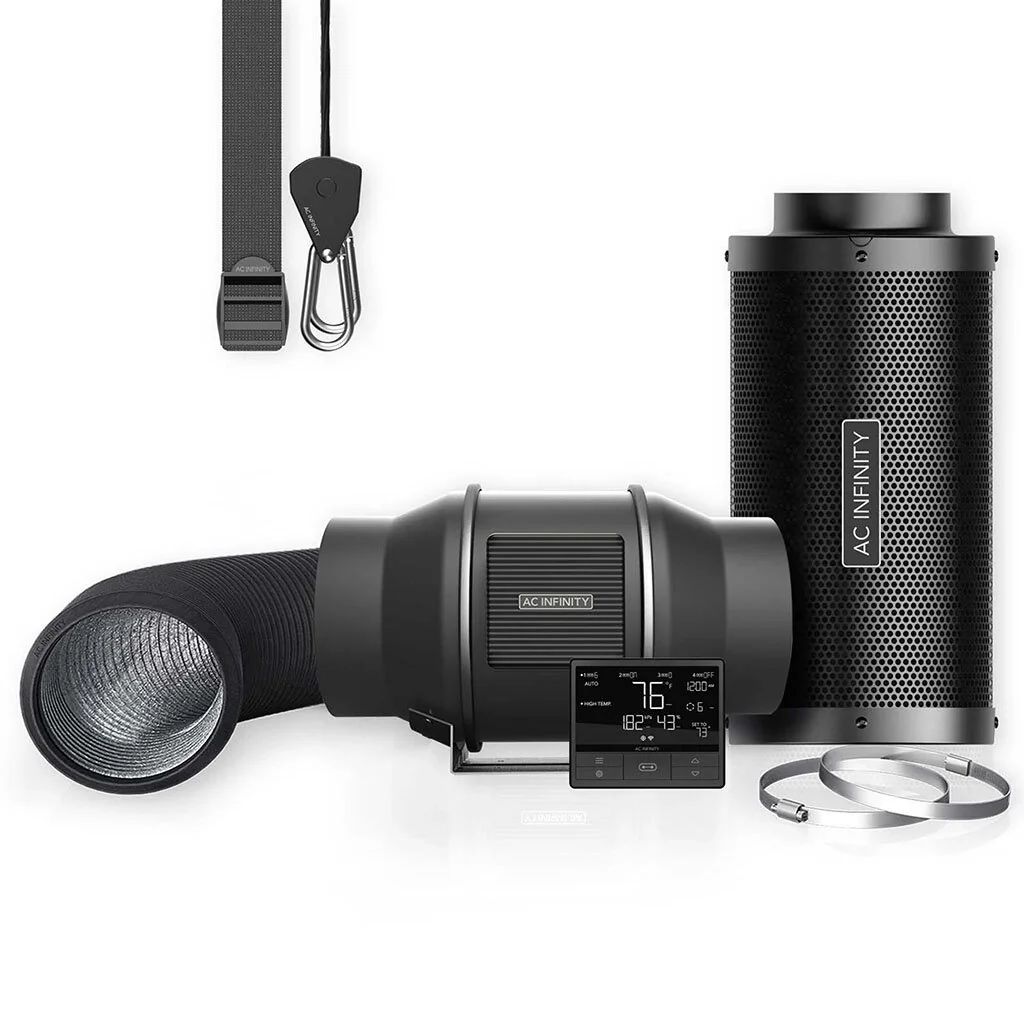 AC Infinity - Abluft Komplettset AKF 150 mm 683 m3h Smart Controller