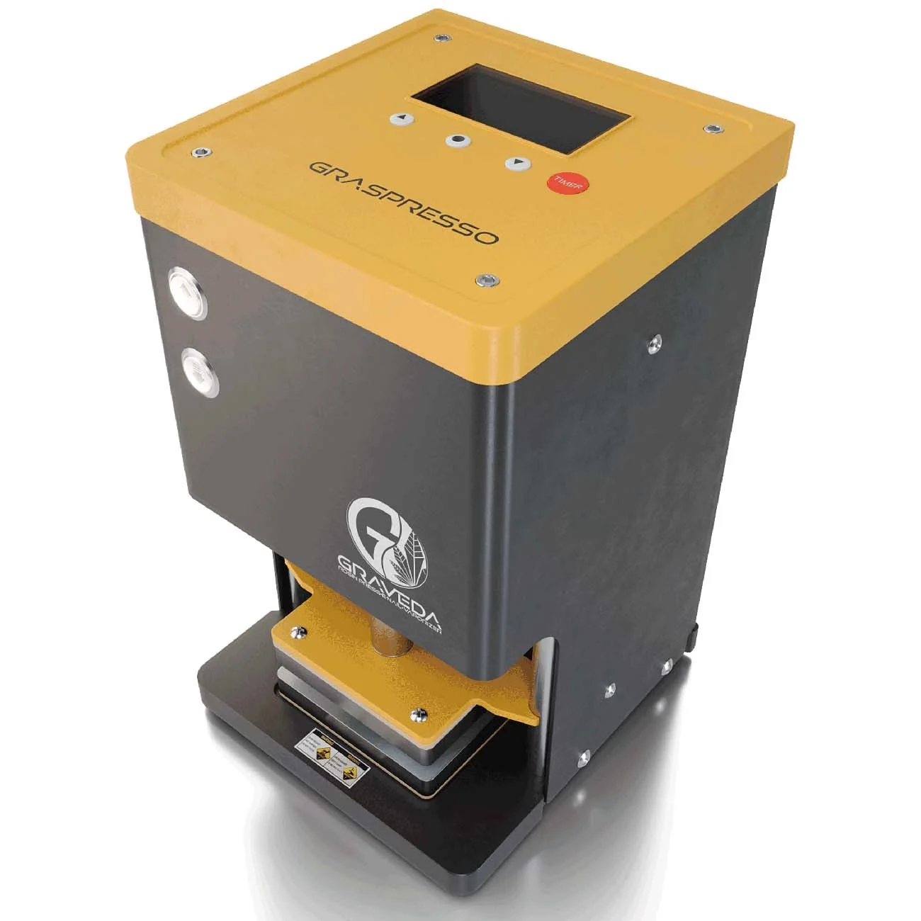 GRAVEDA - Graspresso GP1-ERP-MINI Rosin Heißpresse 1 Tonne Druck