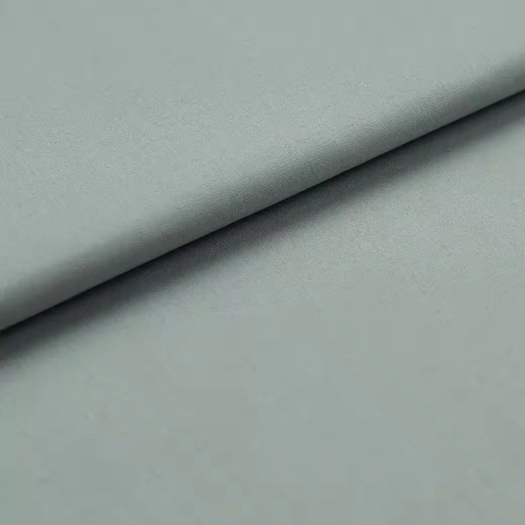 Baumwollstoff Meterware – Uni Grau